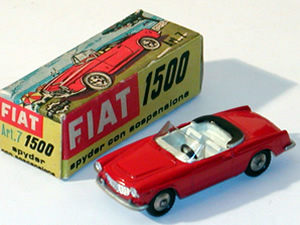 MERCURY Art.7 FIAT 1500 SPIDER おもちゃ